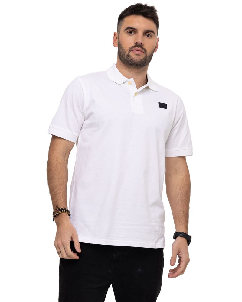 Polera-Polo-Casual-Hombre-Cat-Logo-Jersey-Polo-Blanco-Cat