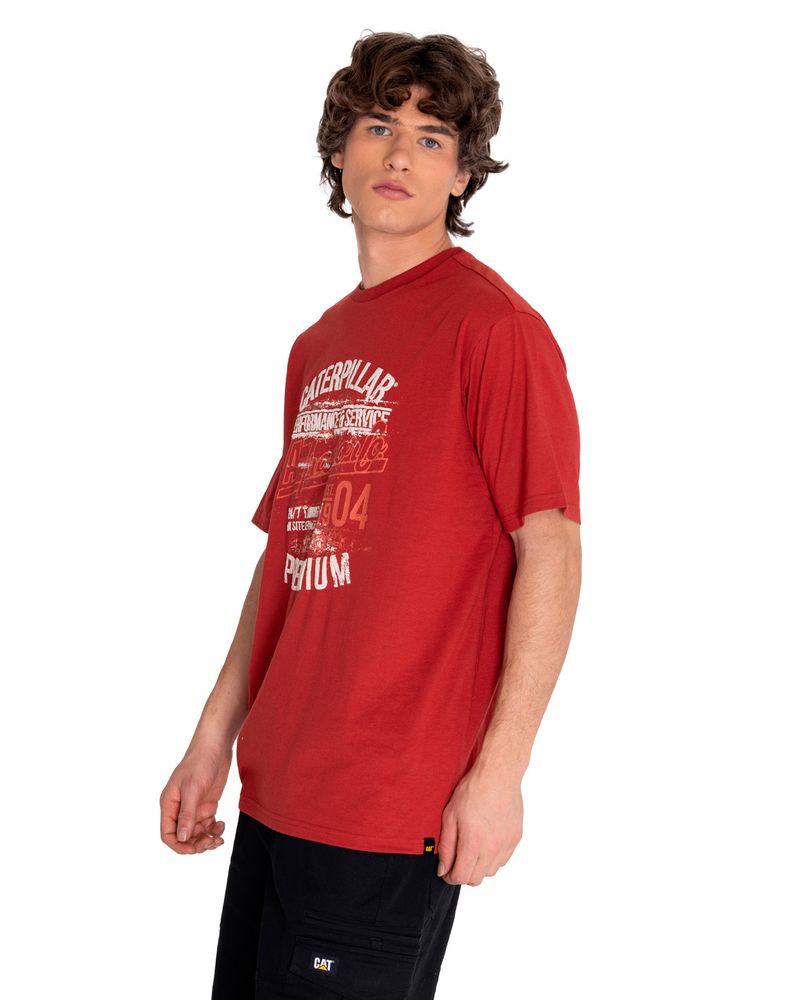 Polera-Manga-corta-Casual-Hombre-HISTORIC-TRADITION-GRAPHIC-TEE-6-Rojo-CAT