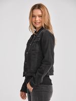 Chaqueta-Casual-Mujer-W-FOUNDATION-DENIM-JACKET-Gris-CAT