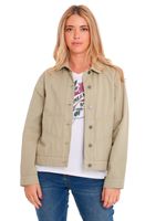 Chaqueta-Casual-Mujer-W-TWILL-SHIRT-JACKET-Verde-CAT