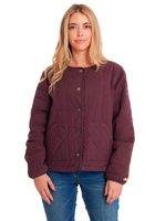 Chaqueta-Casual-Mujer-HERITAGE-UNIFORM-LIGHTWEIGHT-QUILTED-JACKET-Burdeo-CAT