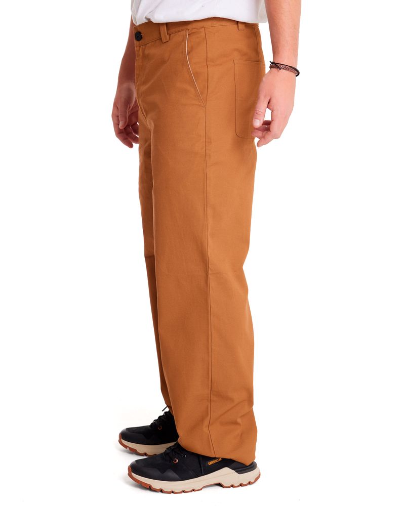 Pantalon-Casual-Hombre-RELAXED-TWILL-UTILITY-PANT-Cafe-CAT