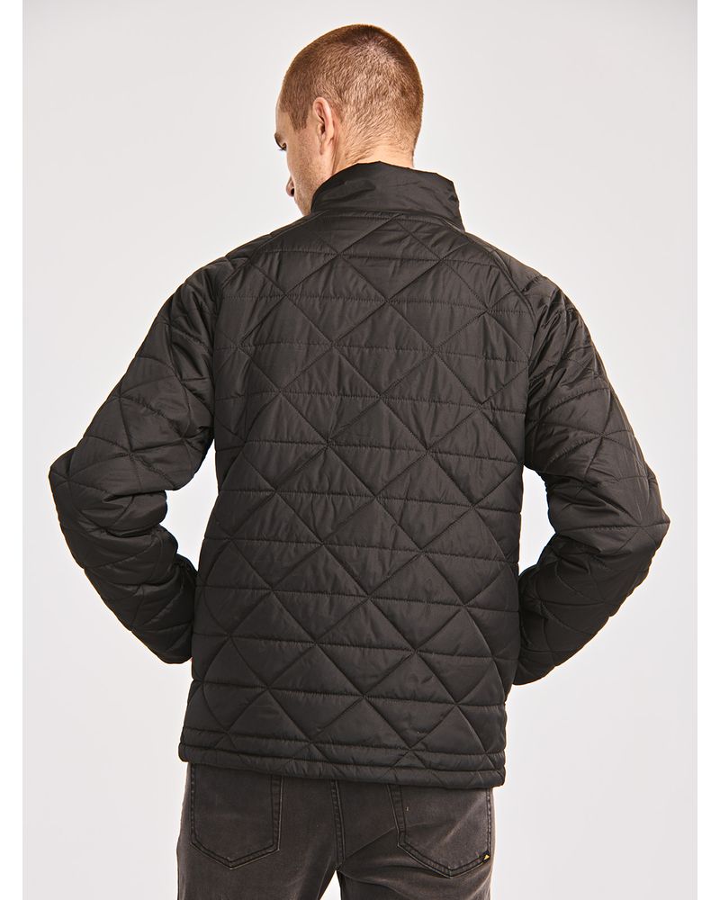 Chaqueta-Casual-Hombre-MEDIUMWEIGHT-INSULATED-TRIANGLE-QUILTED-JACKET-Negro-CAT