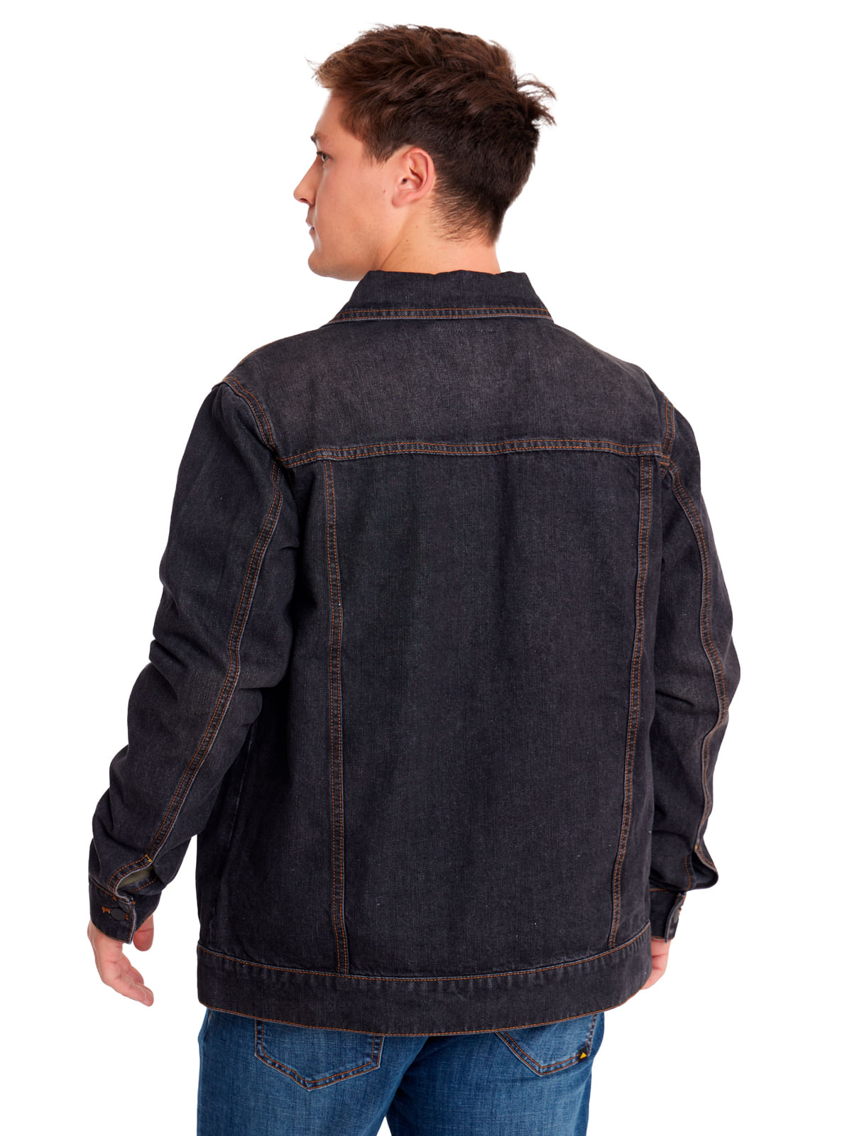 Chaqueta Casual Unisex DENIM WORK JACKET Gris CAT