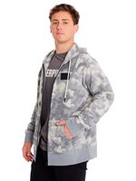 Polar-Casual-Hombre-MICROFLEECE-FULL-ZIP-HOODIE-Gris-CAT