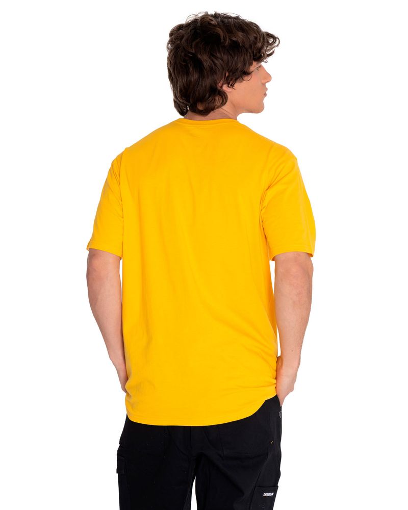 Polera-Manga-corta-Casual-Hombre-WORKWEAR-GRAPHIC-TEE-6-Amarillo-CAT