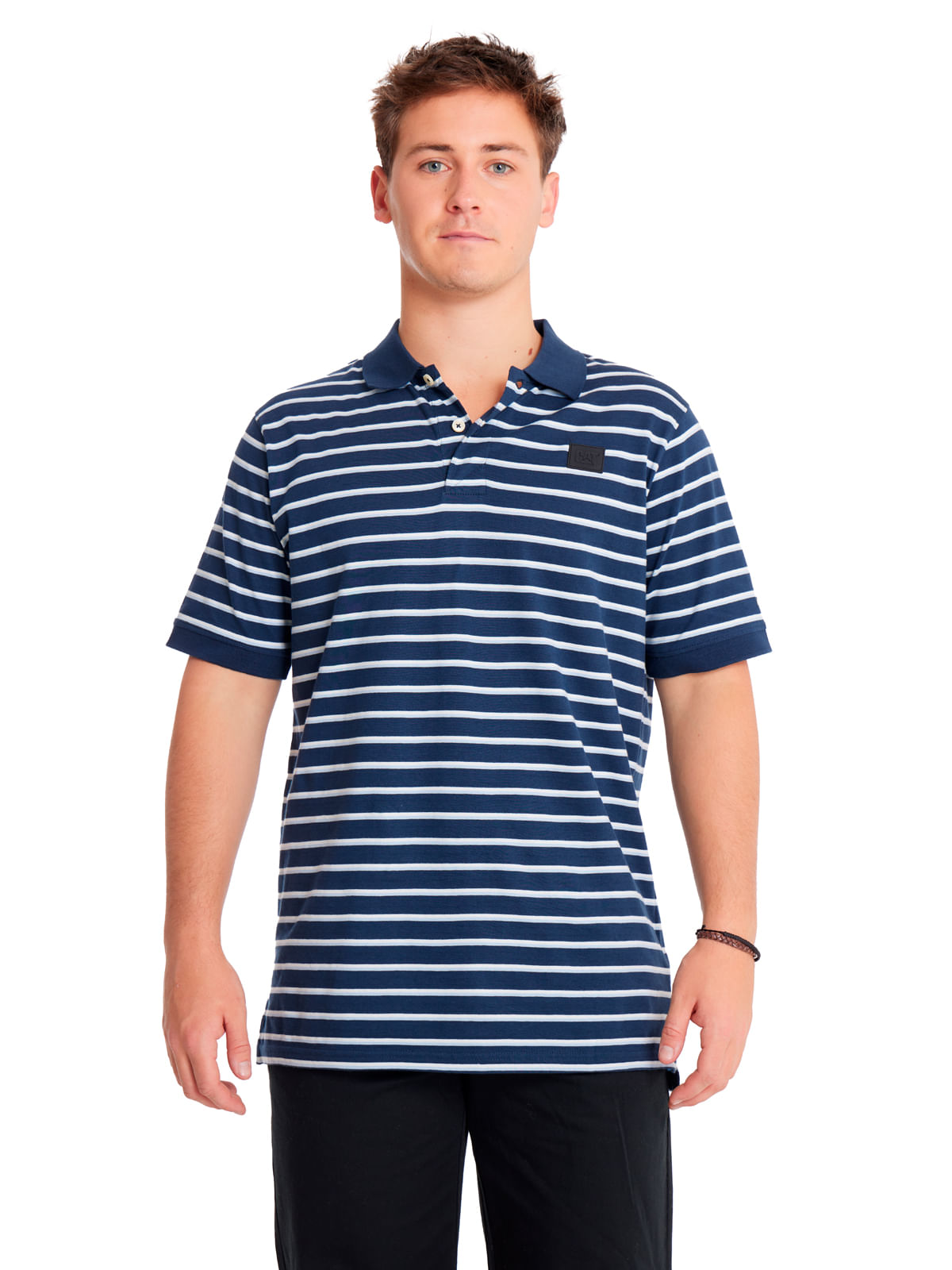 Polera Polo Casual Hombre CAT LOGO JERSEY POLO Azul CAT