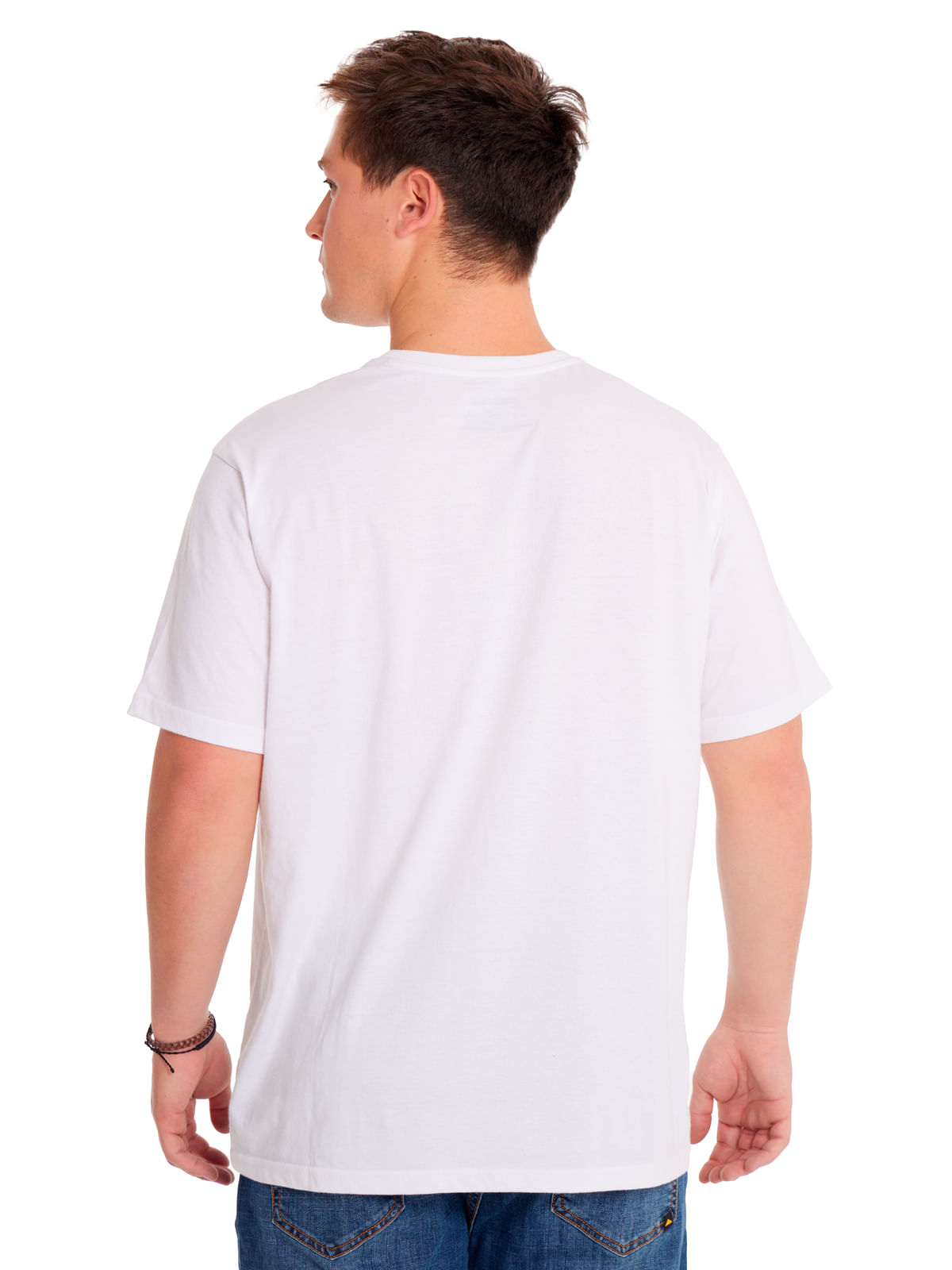 Polera Manga corta Casual Hombre HISTORIC TRADITION GRAPHIC TEE 1 Blanco CAT