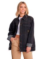 Chaqueta-Casual-Unisex-DENIM-WORK-JACKET-Gris-CAT