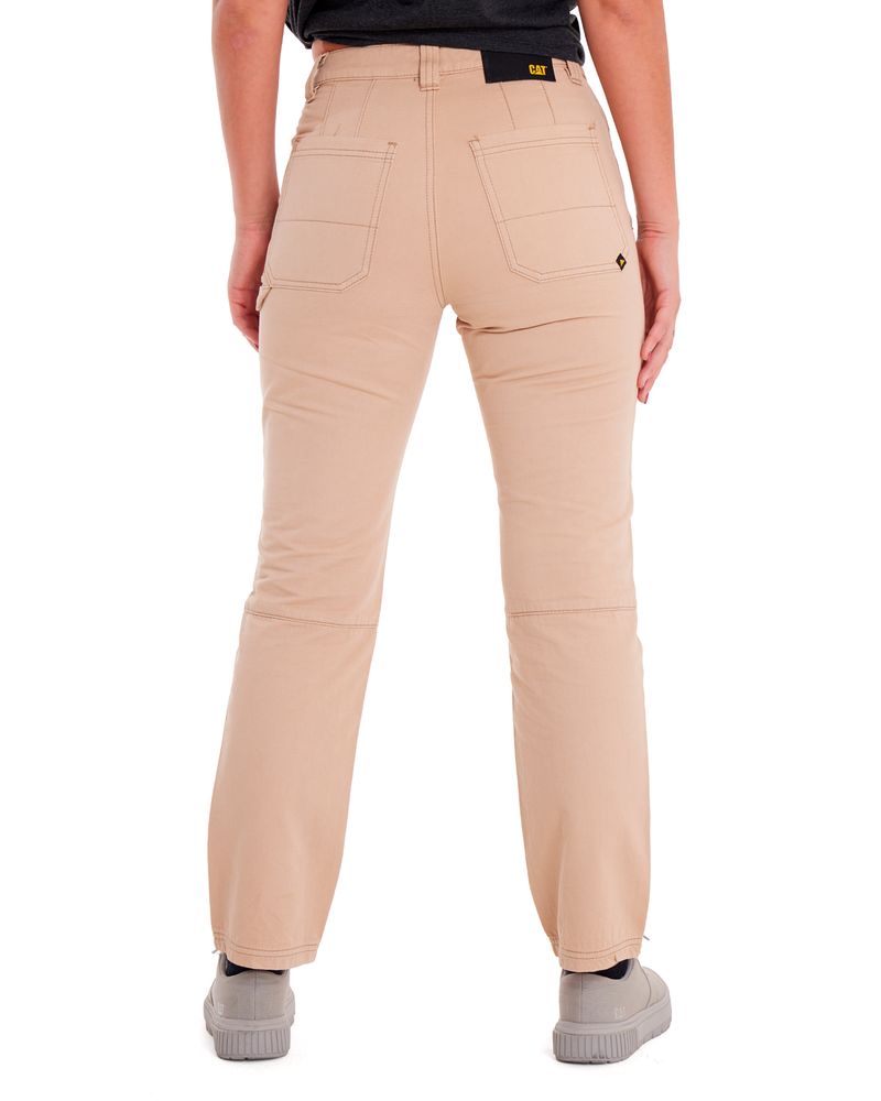 Pantalon-Casual-Mujer-DOUBLE-FRONT-UTILITY-BOTTOM-Beige-Crudo-CAT