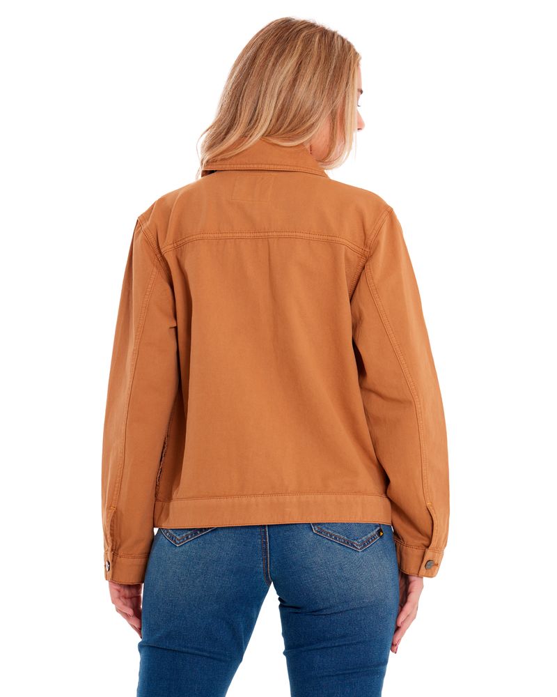 Chaqueta-Casual-Mujer-W-TWILL-SHIRT-JACKET-Cafe-CAT