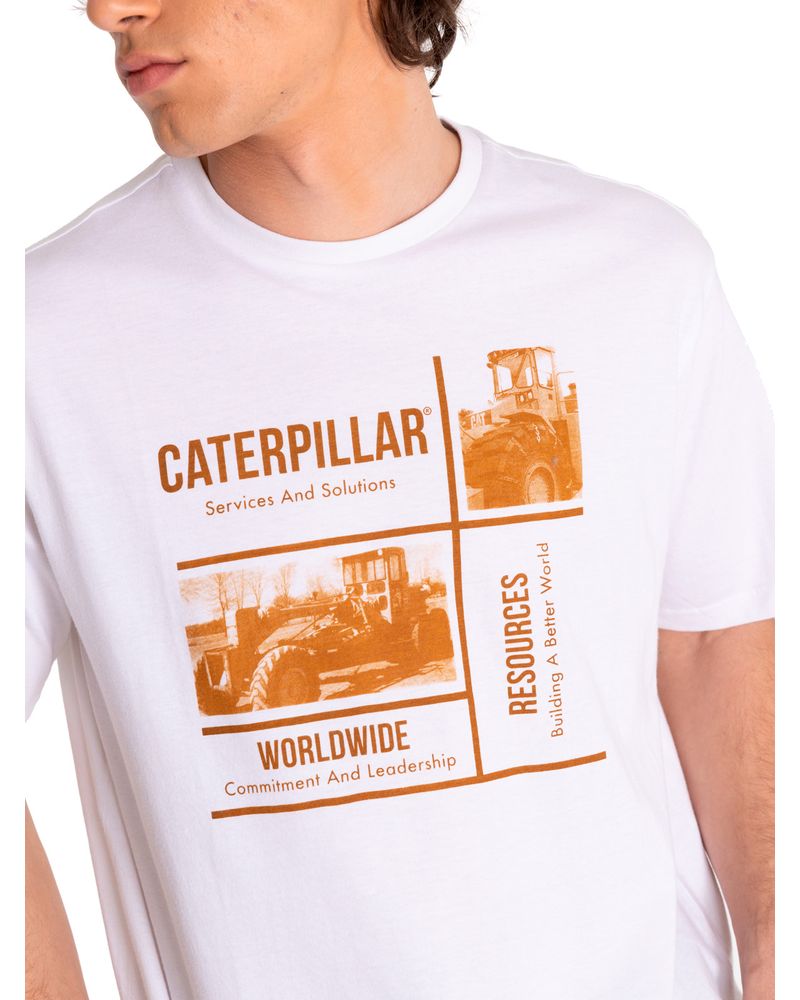 Polera-Manga-corta-Casual-Hombre-HISTORIC-TRADITION-GRAPHIC-TEE-7-Blanco-CAT