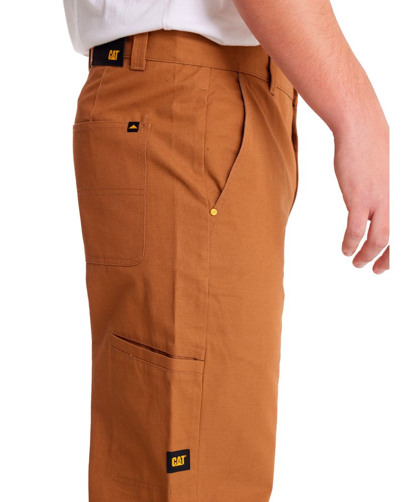 Pantalon-Casual-Hombre-RELAXED-TWILL-UTILITY-PANT-Cafe-CAT