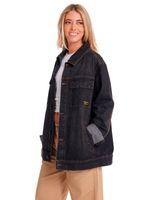 Chaqueta-Casual-Unisex-DENIM-WORK-JACKET-Gris-CAT