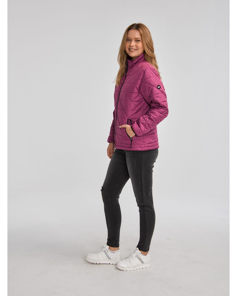 Chaqueta-Casual-Mujer-W-MEDIUMWEIGHT-INSULATED-TRIANGLE-QUILTED-JACKET-Rosado-CAT