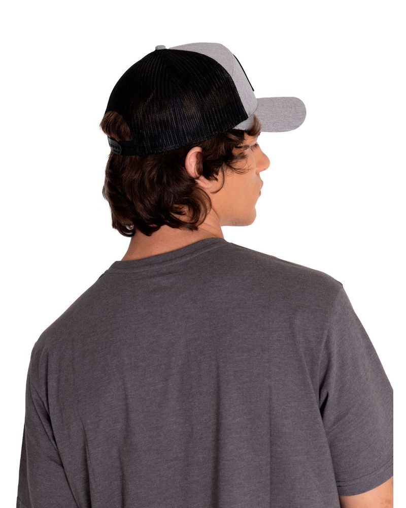 Jockey-Casual-Hombre-7-PANEL-MESH-BACK-HAT-Gris-CAT