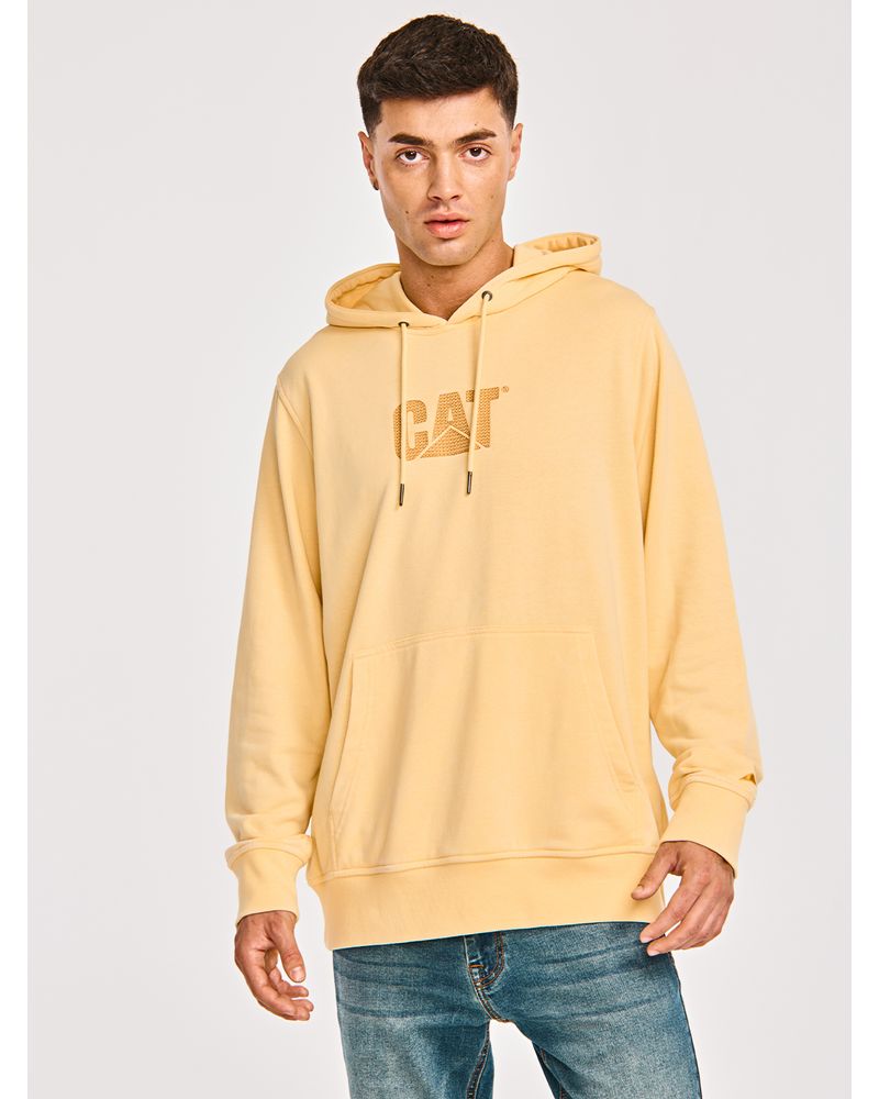 Poleron-Casual-Unisex-HERITAGE-UNIFORM-EMBROIDERED-HOODIE-Amarillo-CAT