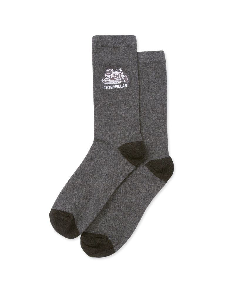 Calcetin-Casual-Hombre-AOP-CREW-SOCK-Gris-CAT