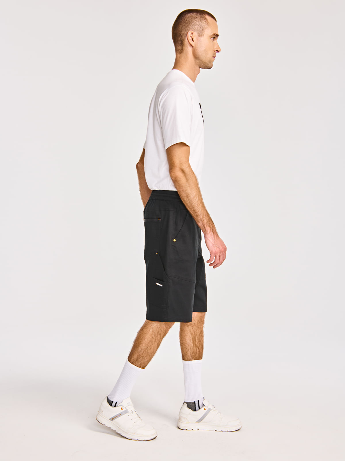 Short Casual Hombre FOUNDATION CARGO SHORT Negro CAT