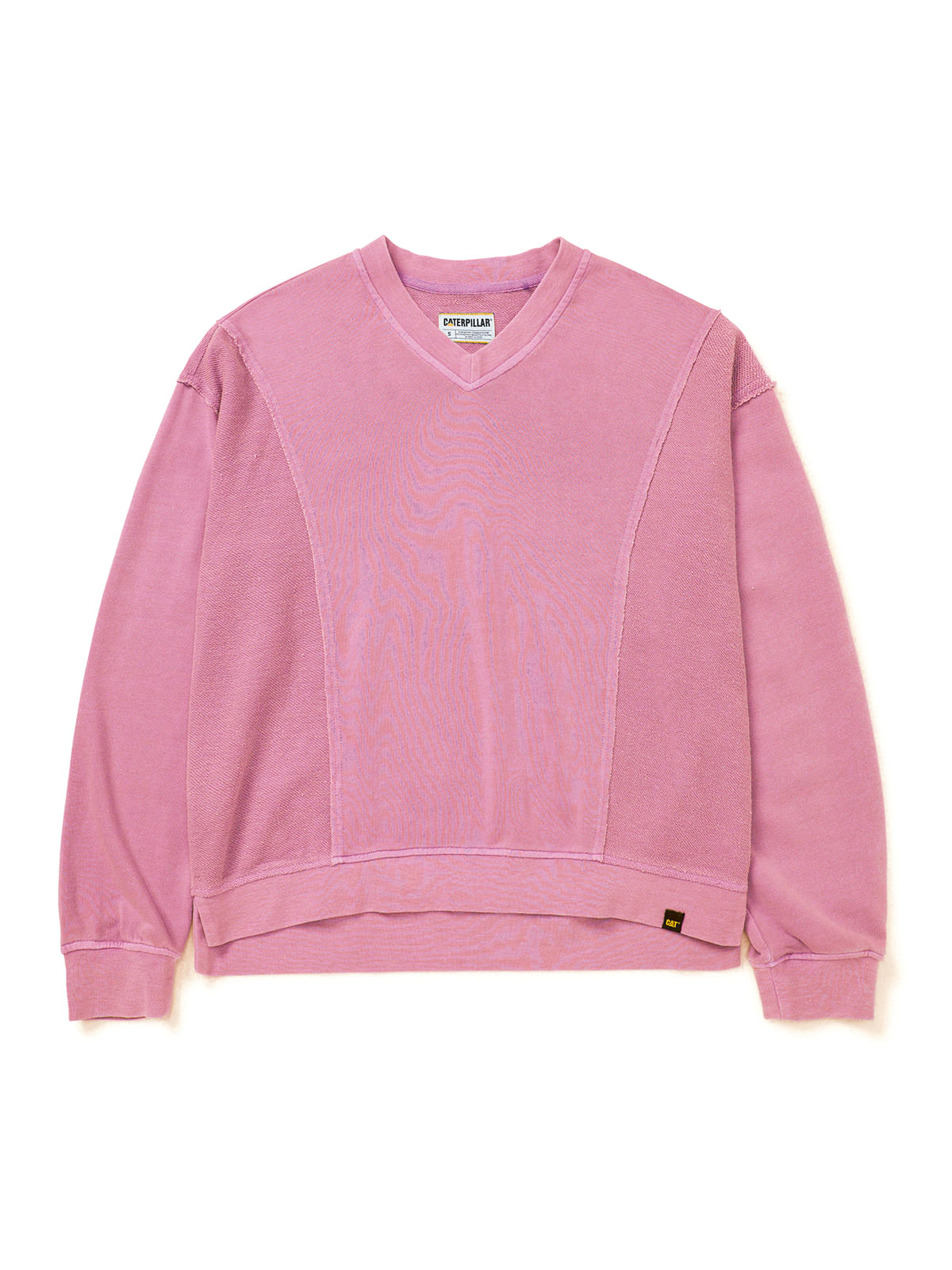 Polerón Casual Mujer OVERSIZE VNECK PULLOVER SWEATSHIRT Rosado CAT