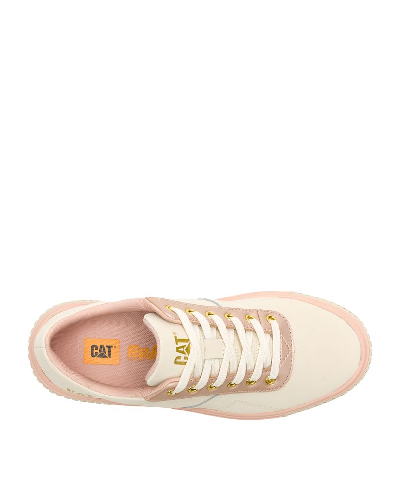 Zapatilla-Casual-Mujer-Amp-Canvas-Blanco-Cat