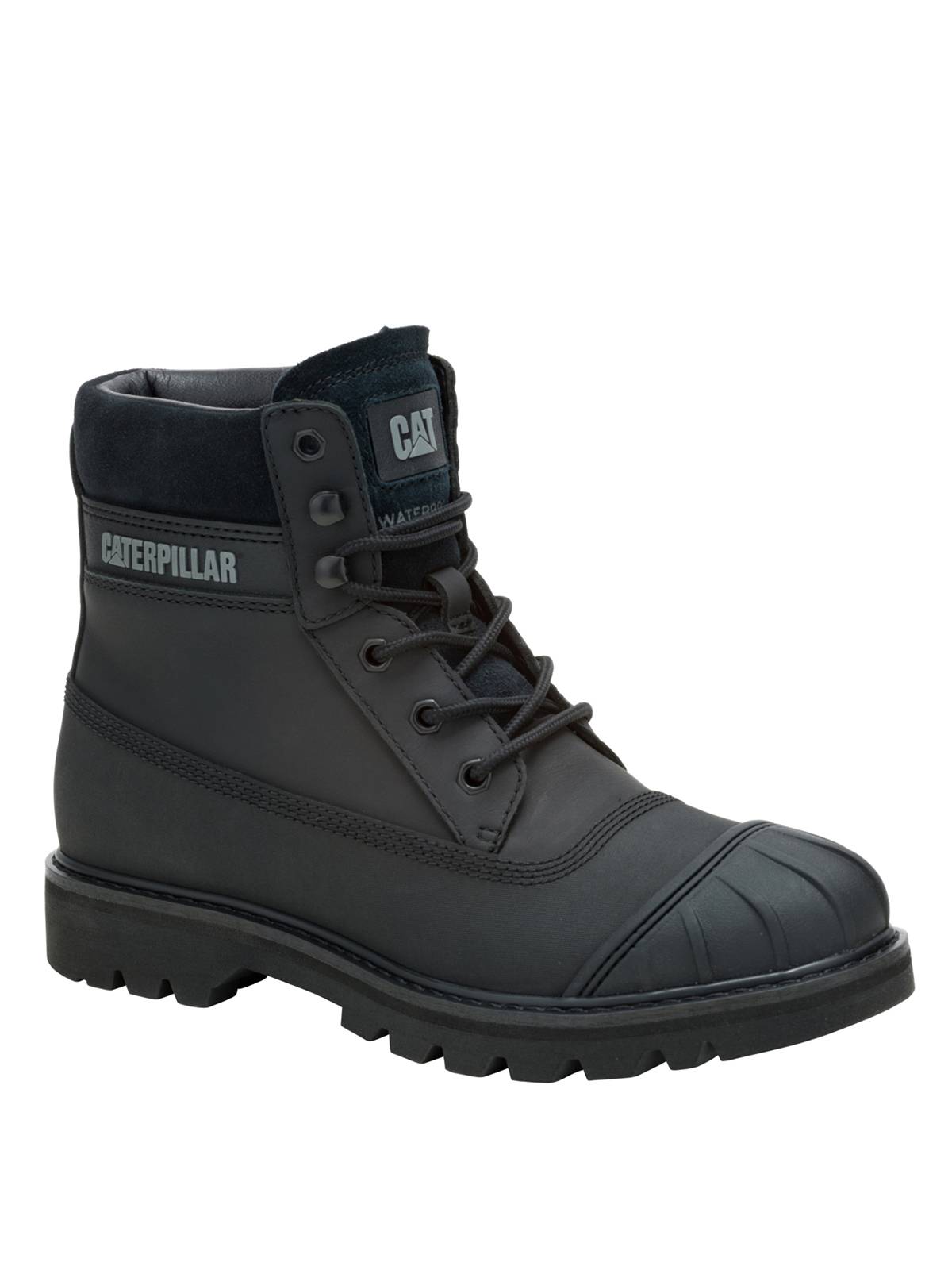 Botín Waterproof Colorado Galosh Mujer Negro Cat