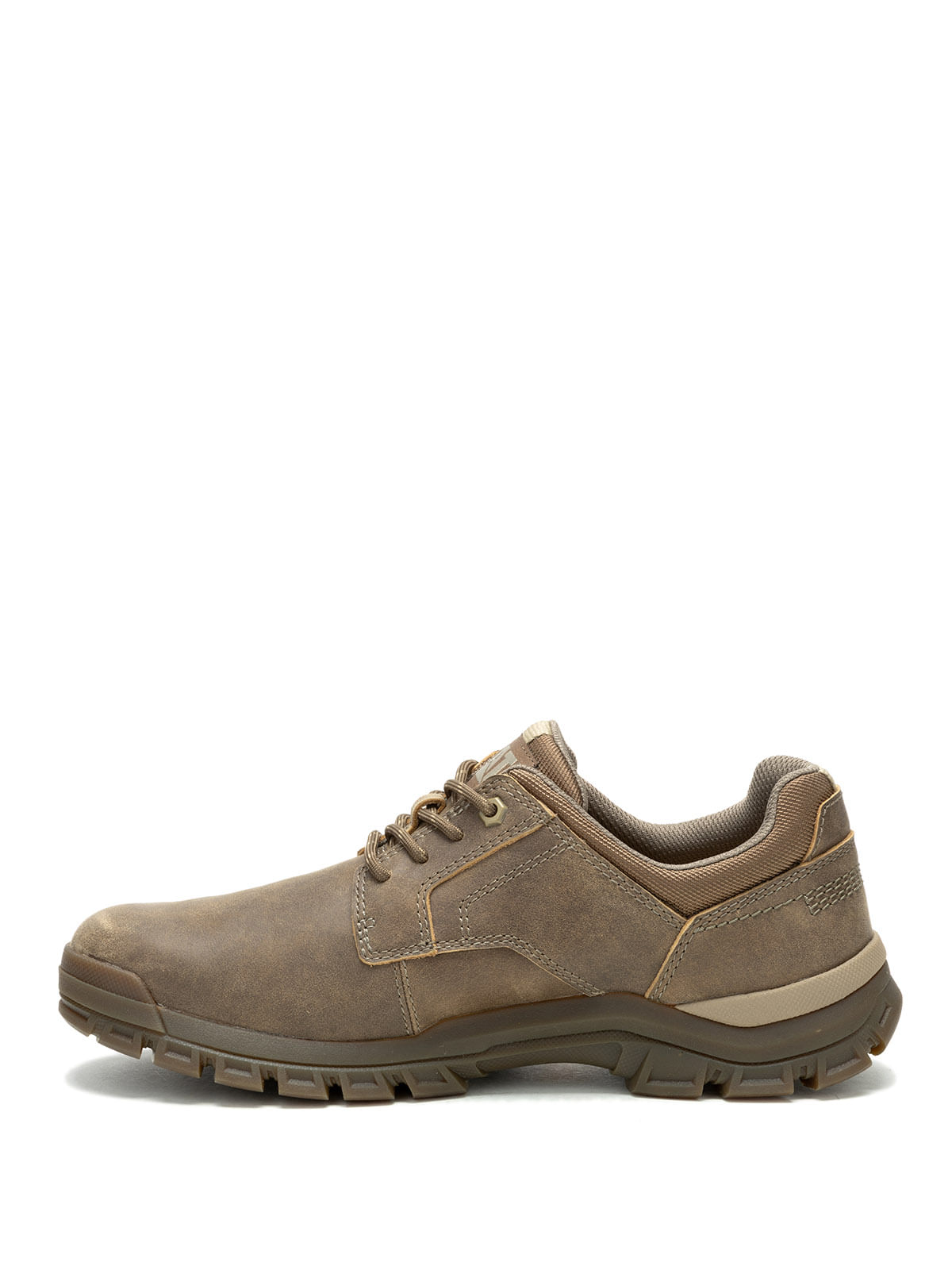 Zapatilla Cuero Hombre Threshold Low Café Oscuro Cat