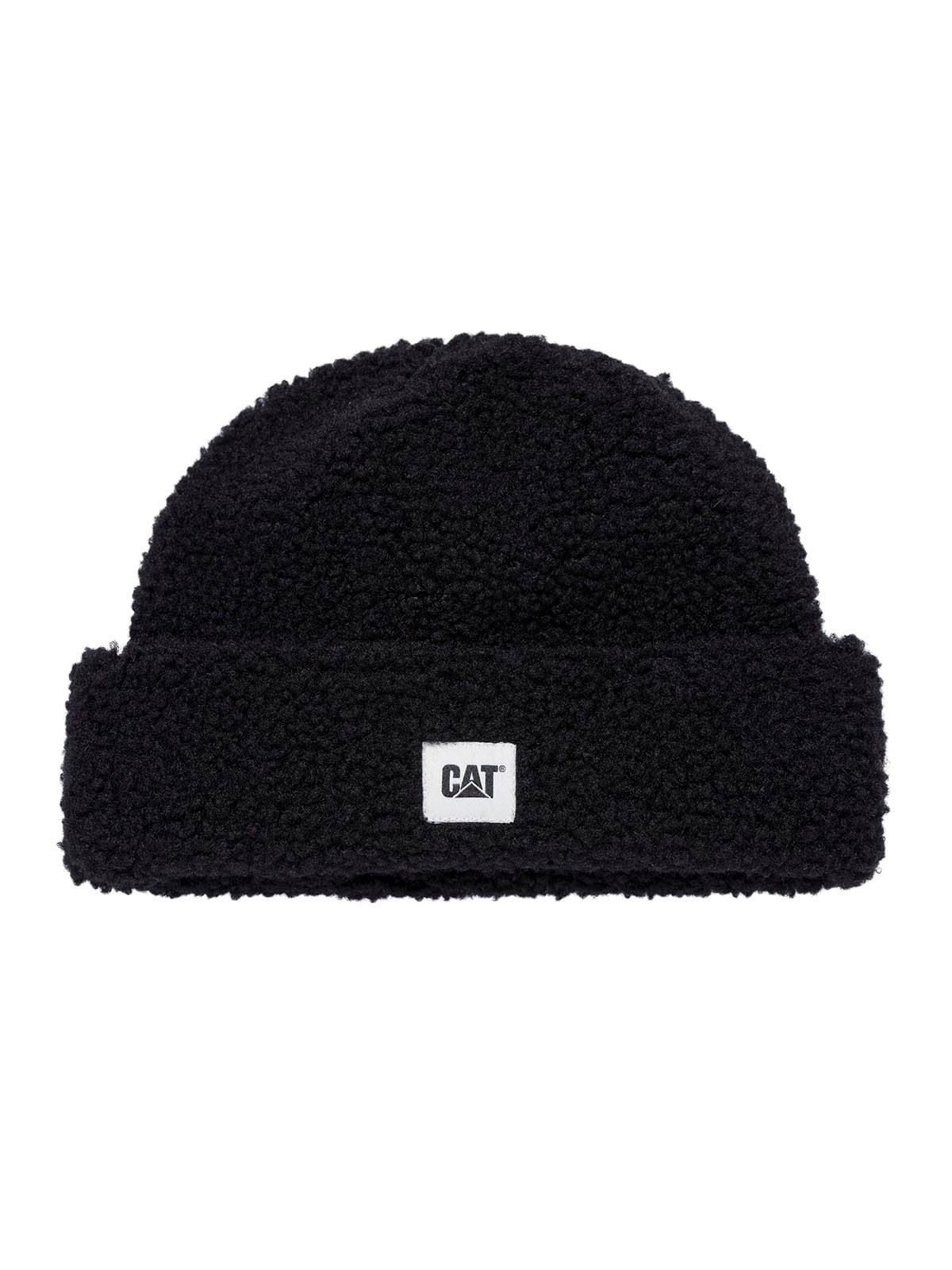 Gorro En Punto Unisex Cuffed Sherpa Knit Hat Negro Cat