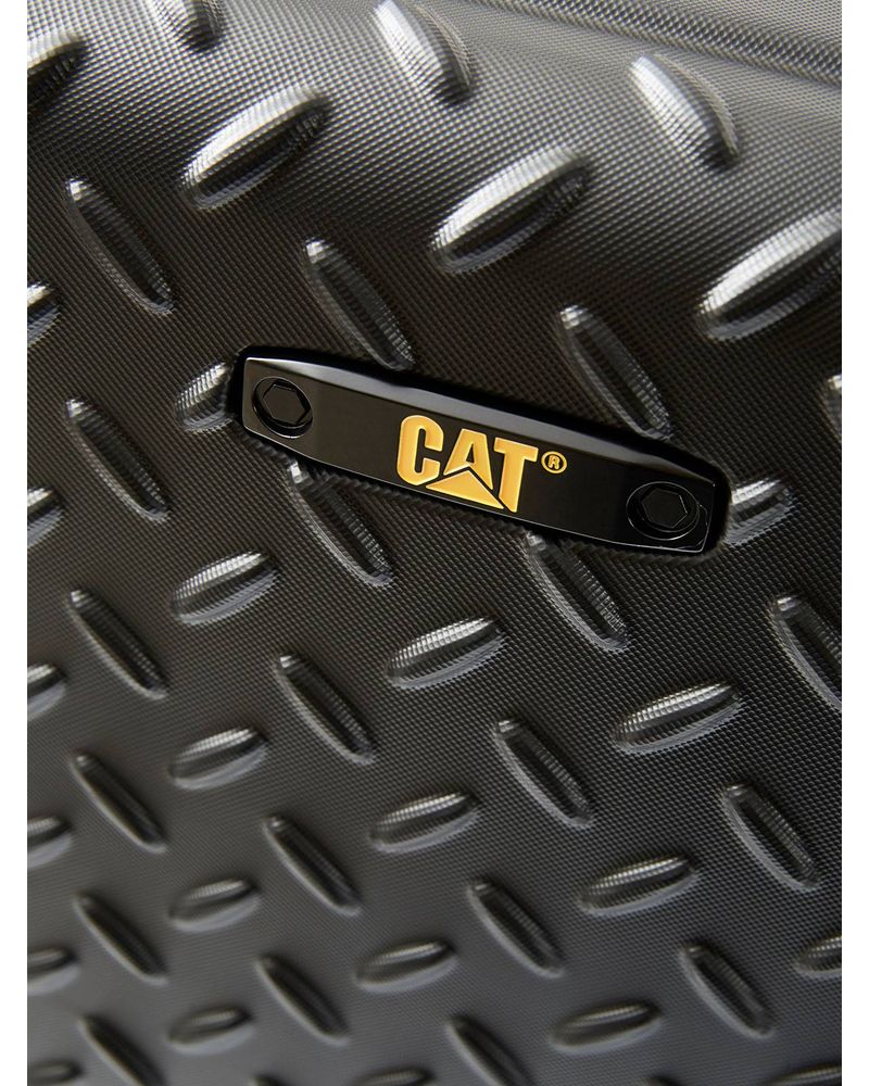 Maleta-Con-Cierre-Seguridad-Unisex-Industrial-Plate-24--Trolley-Negra-Cat