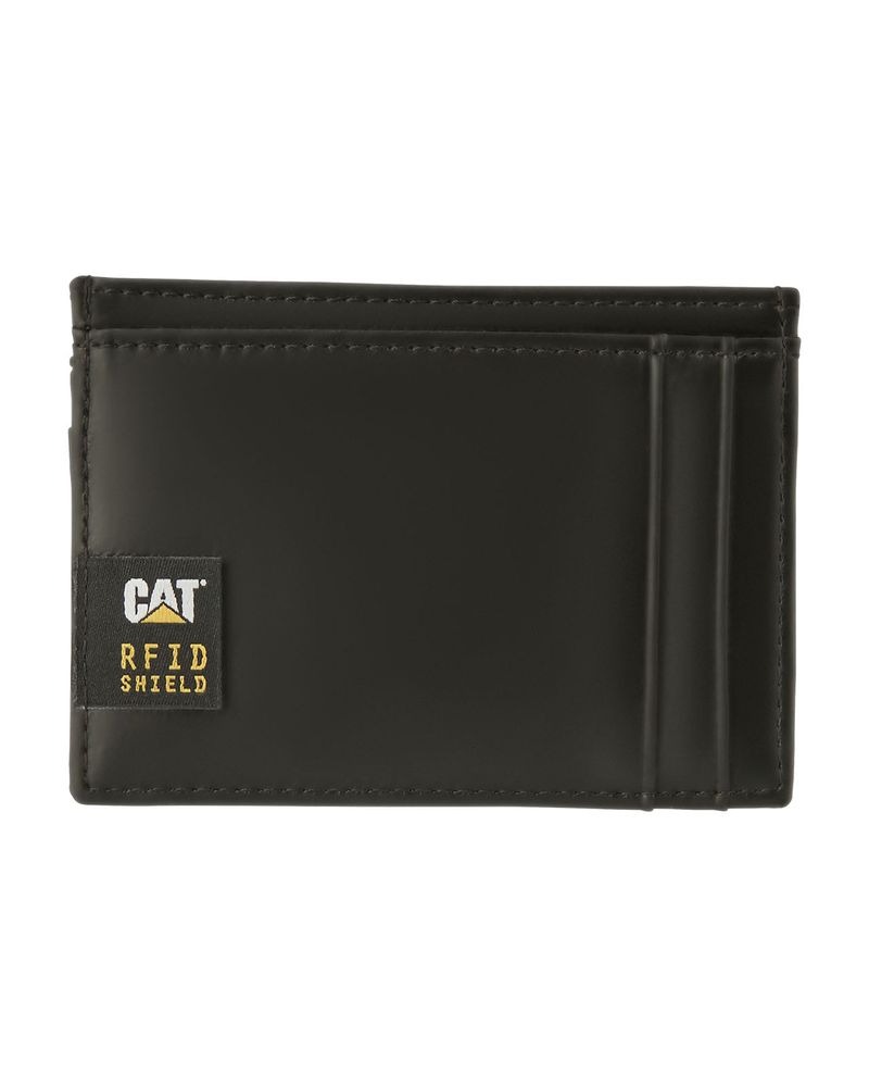 Billetera-Rfid-Unisex-Mexico-Leather-Cardholder-Negra-Cat