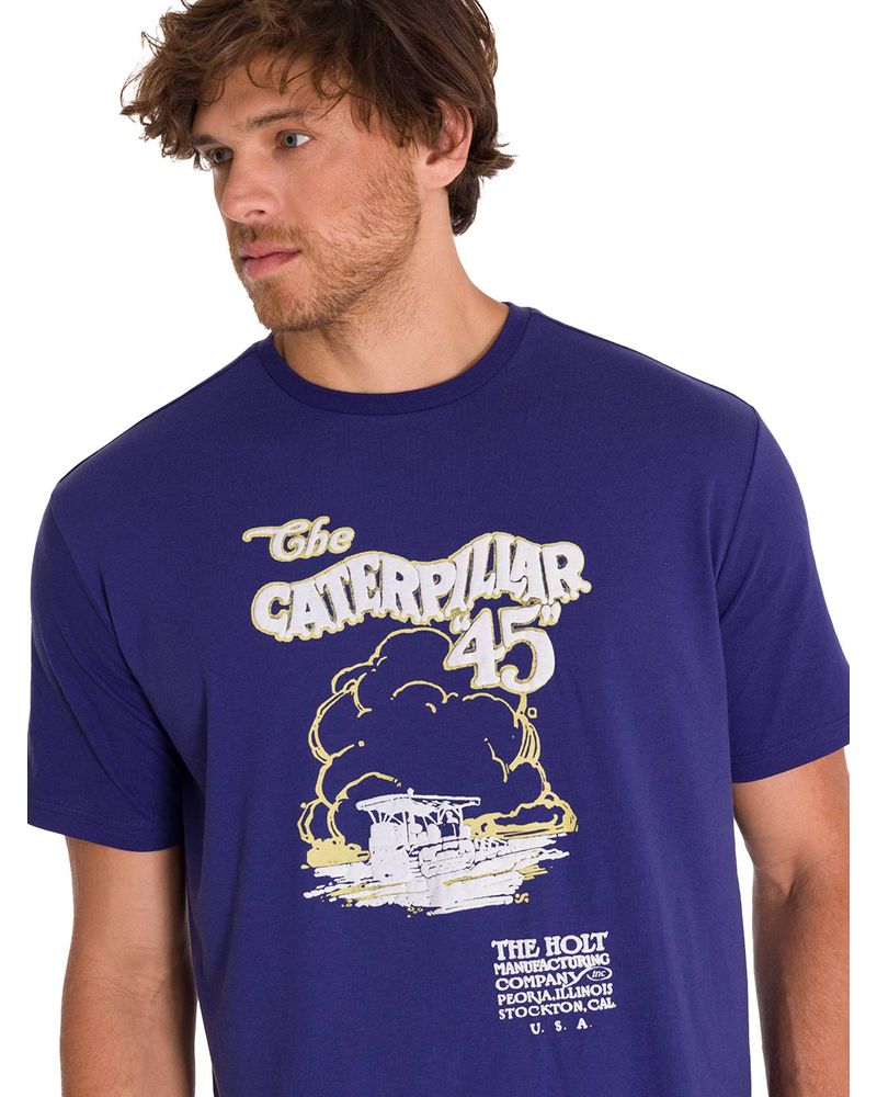 Polera-Manga-Corta-Casual-Hombre-PROJECTS-GRAPHIC-TEE-Indigo-Cat