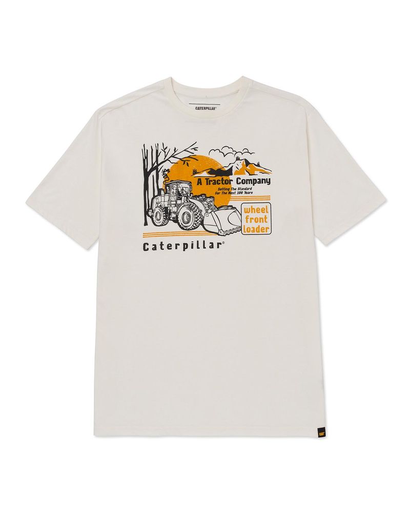 Polera-Manga-Corta-Casual-Hombre-EQUIPMENT-GRAPHIC-TEE--Blanca-Cat