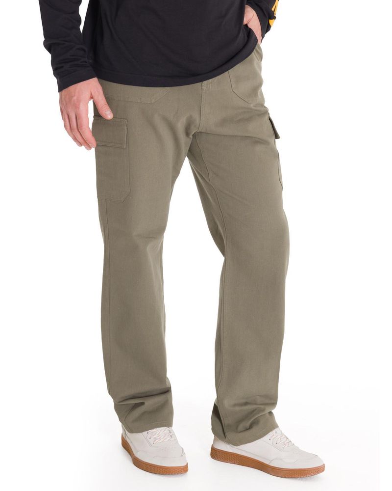 Pantalon-Tiro-Medio-Hombre-HERITAGE-STRAIGHT-CARGO-UTILITY-Oliva-Cat