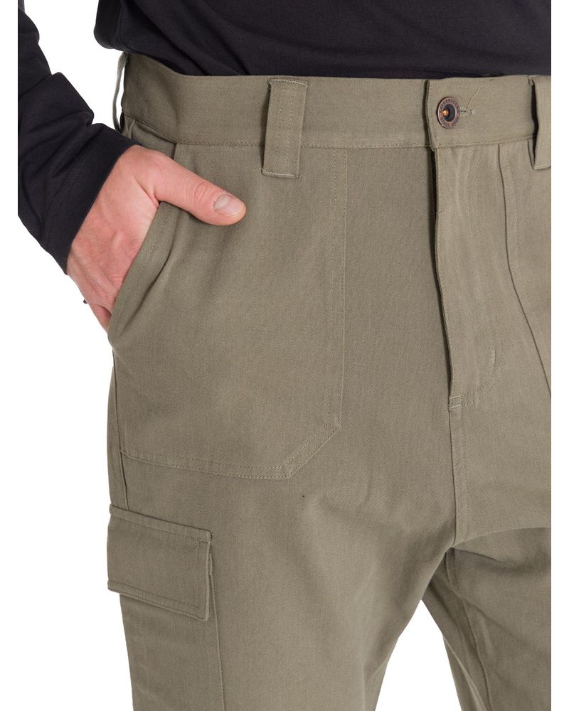 Pantalon-Tiro-Medio-Hombre-HERITAGE-STRAIGHT-CARGO-UTILITY-Oliva-Cat