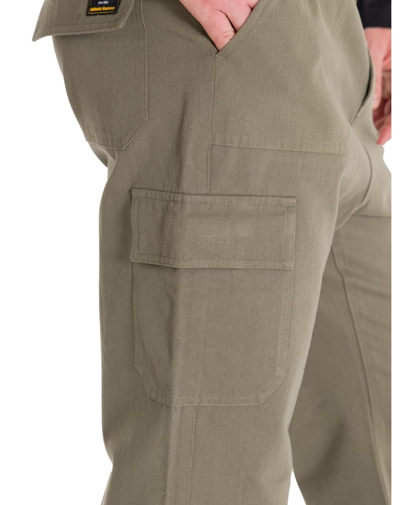 Pantalon-Tiro-Medio-Hombre-HERITAGE-STRAIGHT-CARGO-UTILITY-Oliva-Cat