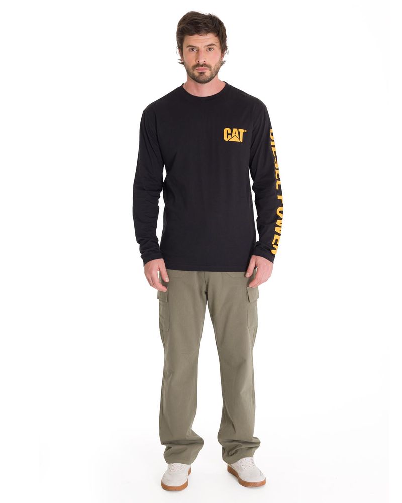 Pantalon-Tiro-Medio-Hombre-HERITAGE-STRAIGHT-CARGO-UTILITY-Oliva-Cat