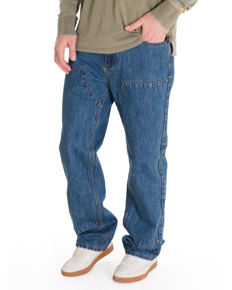 Jeans-Regular-Hombre-Denim-Double-Front-Azul-Marino-Cat
