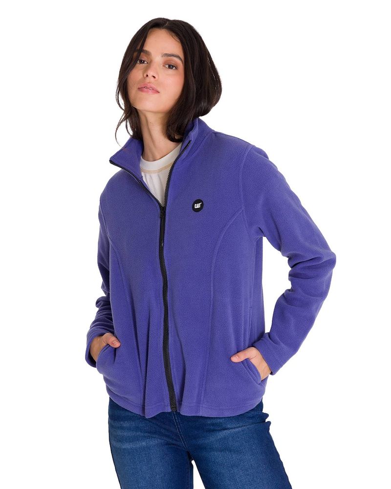 Polar-Manga-Larga-Mujer-W-Microfleece-Full-Zip-Azul-Cat