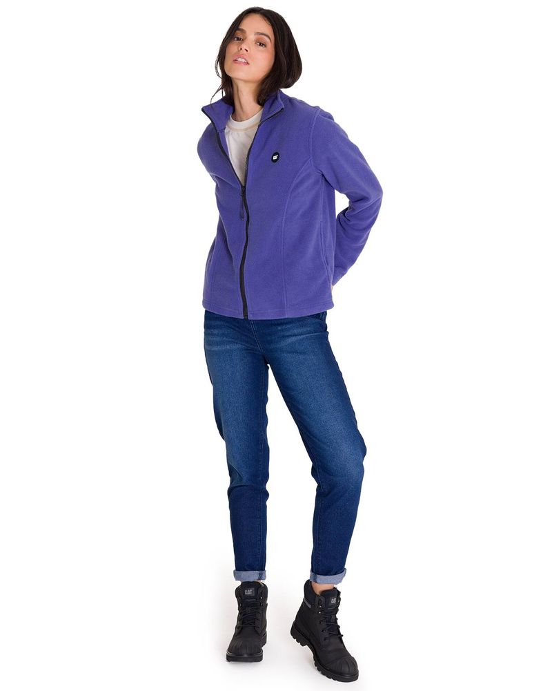 Polar-Manga-Larga-Mujer-W-Microfleece-Full-Zip-Azul-Cat