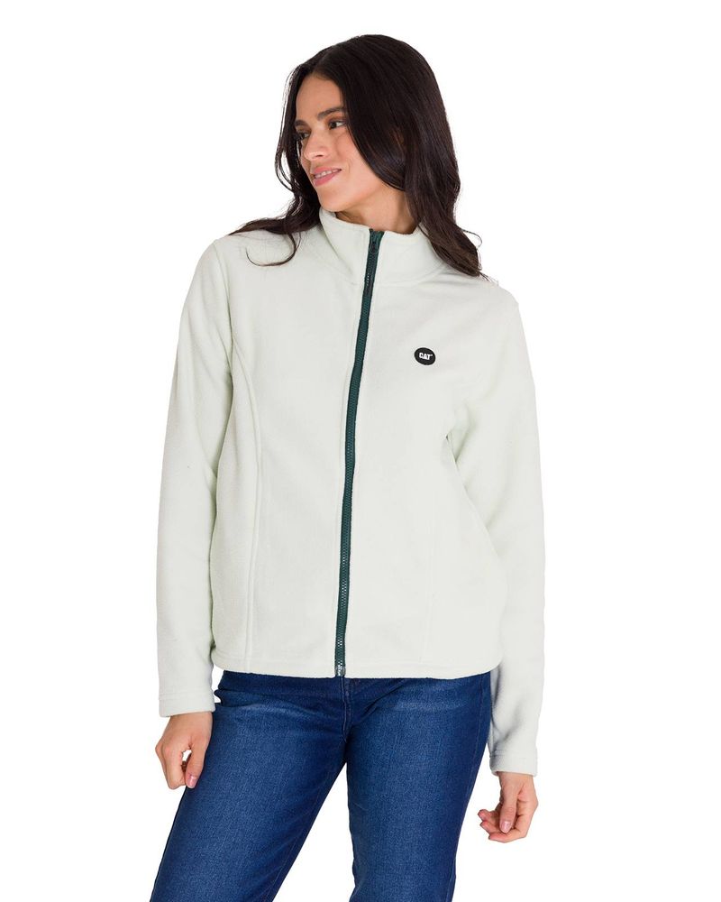 Polar-Manga-Larga-Mujer-W-Microfleece-Full-Zip-Oliva-Claro-Cat