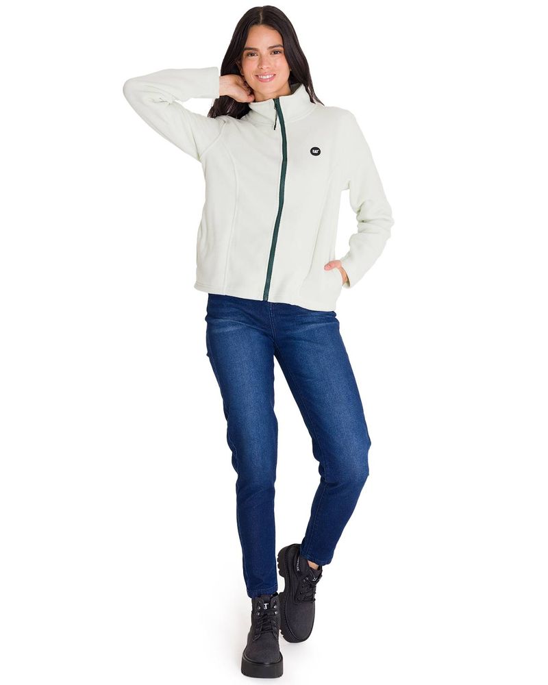 Polar-Manga-Larga-Mujer-W-Microfleece-Full-Zip-Oliva-Claro-Cat