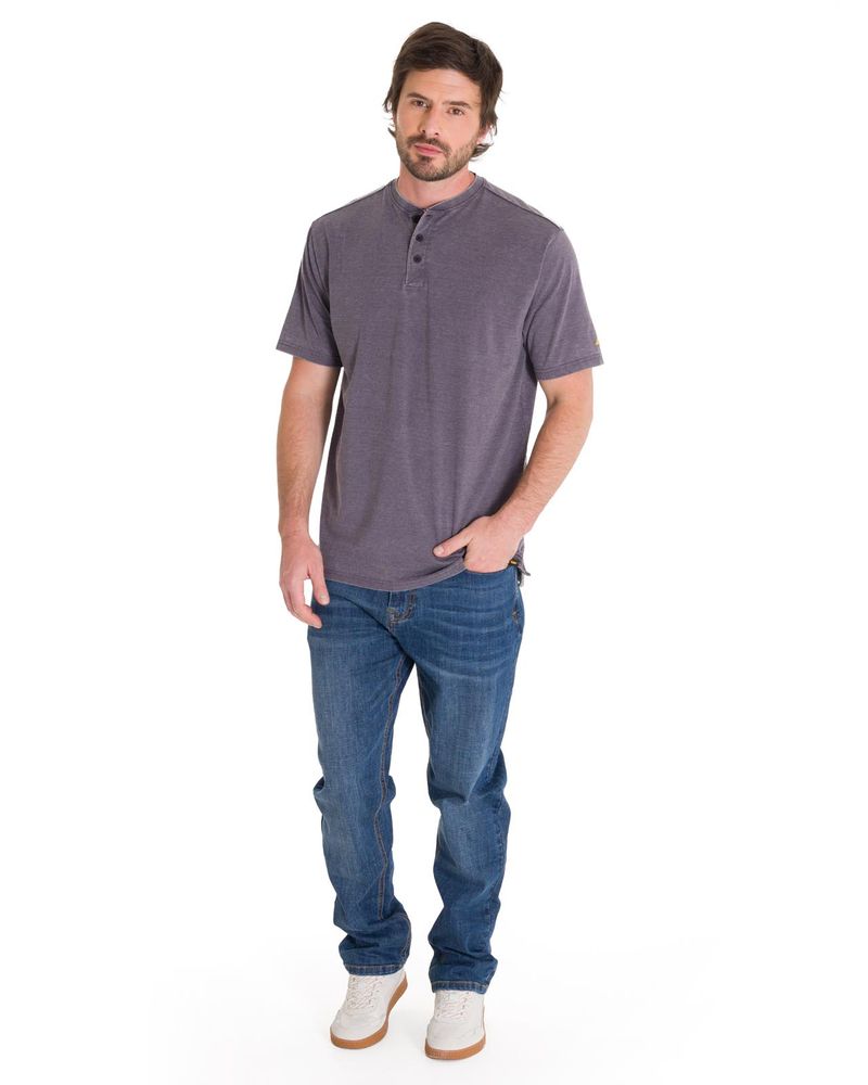Polera-Manga-Corta-Hombre-Burnout-S-S-Henley-Grafito-Cat