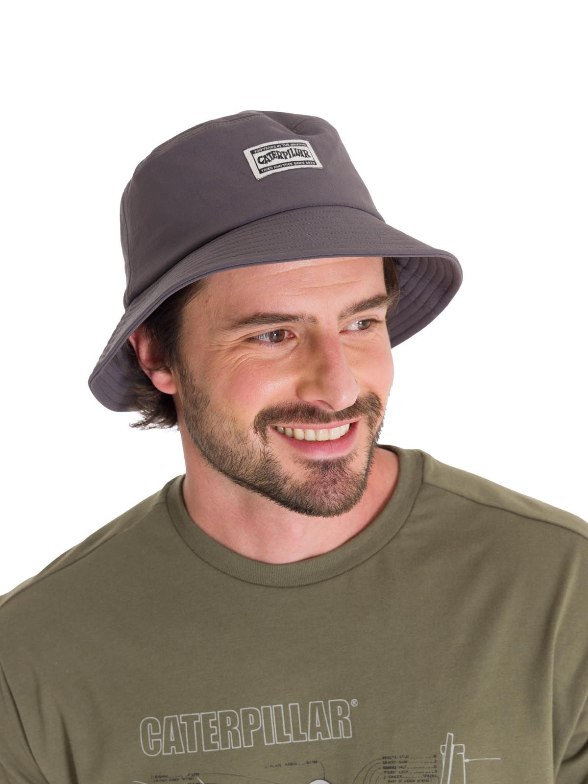 Gorro Bucket Unisex Sun Gris Oscuro Cat