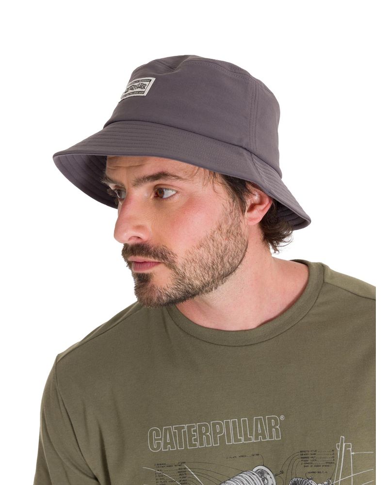 Gorro-Bucket-Unisex-Sun-Gris-Oscuro-Cat