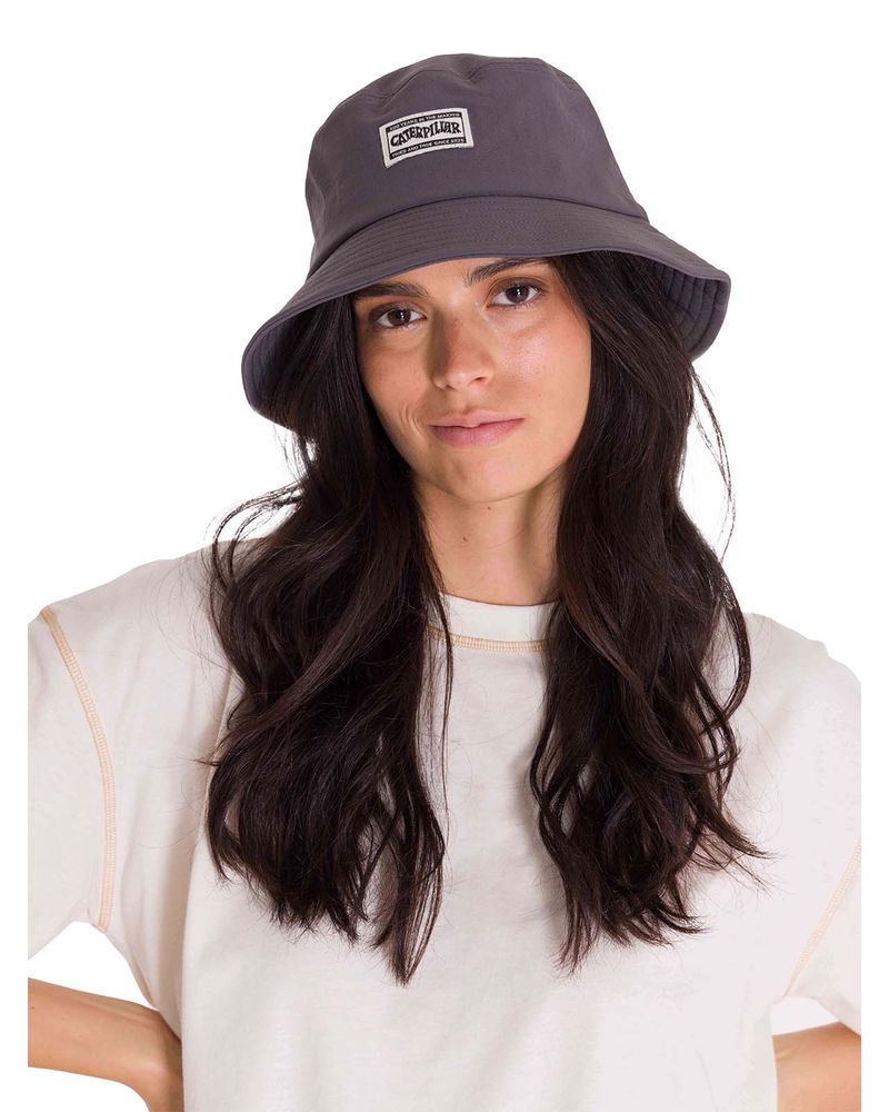 Gorro-Bucket-Unisex-Sun-Gris-Oscuro-Cat