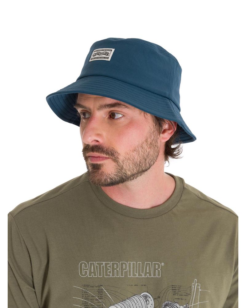 Gorro-Bucket-Unisex-Sun-Azul-Petroleo-Cat