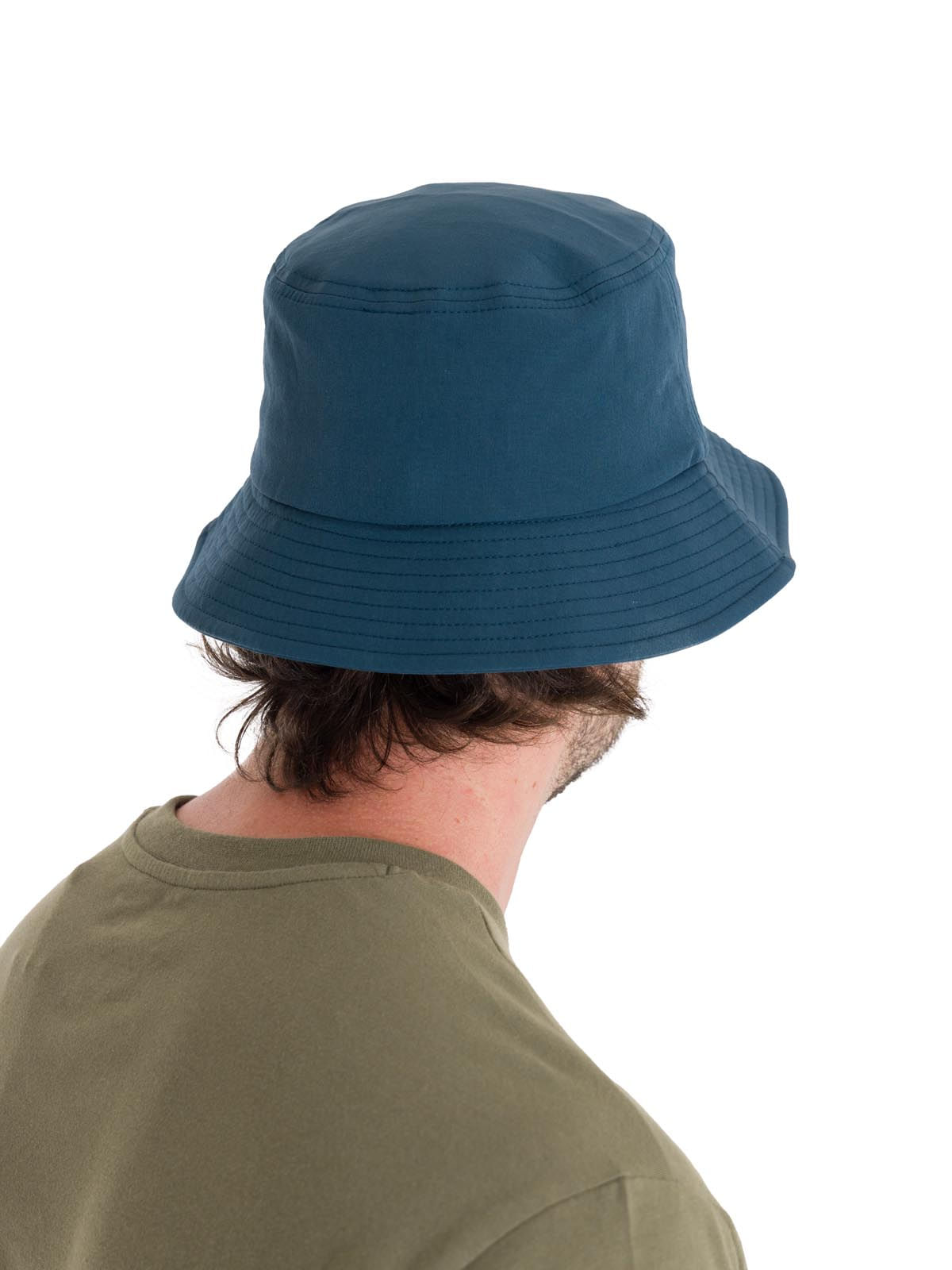 Gorro Bucket Unisex Sun Azul Petróleo Cat