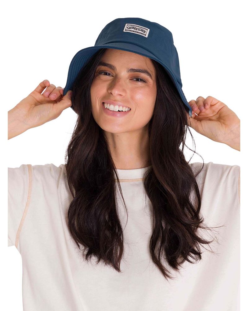 Gorro-Bucket-Unisex-Sun-Azul-Petroleo-Cat