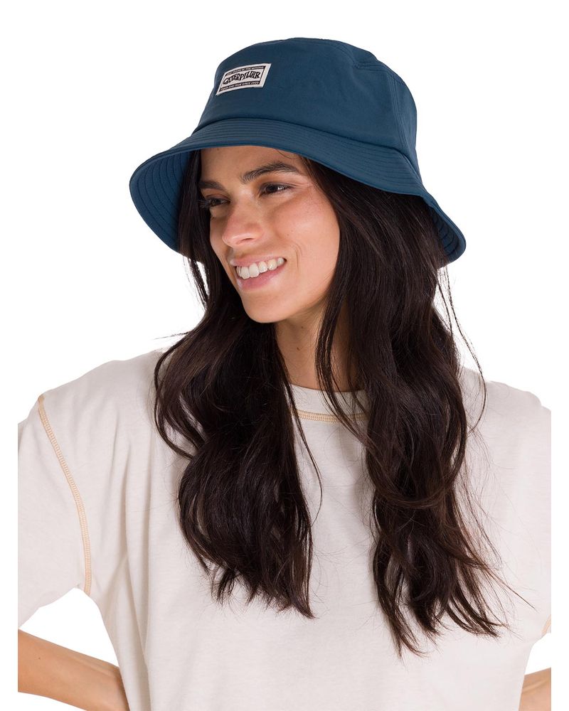 Gorro-Bucket-Unisex-Sun-Azul-Petroleo-Cat