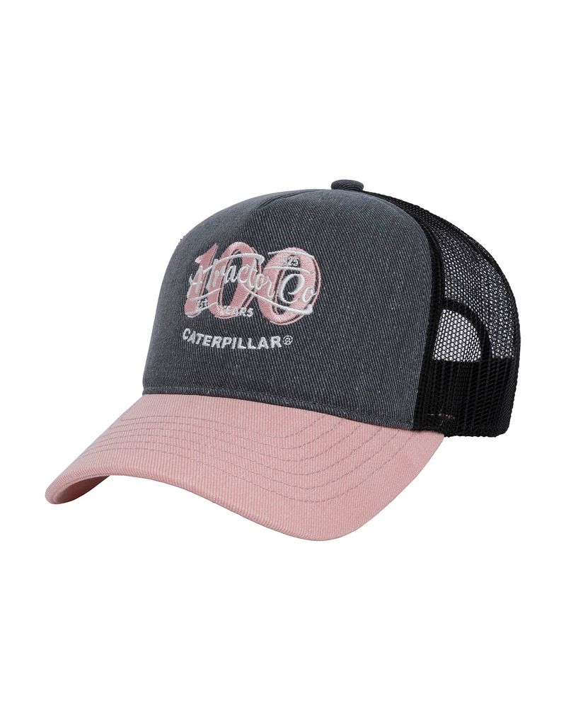 Jockey-Mujer-100-Year-Trucker-Gris-Oscuro-Cat